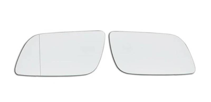 beheizbar Ersatzspiegelglas Für VW Für Polo 2002-2005 Heizung Ersatz Seite Spiegel Objektiv Tür Flügel Rückspiegel Weiß Glas 1PCS Außenspiegel Glas(A Pair no Heating) von Generisch