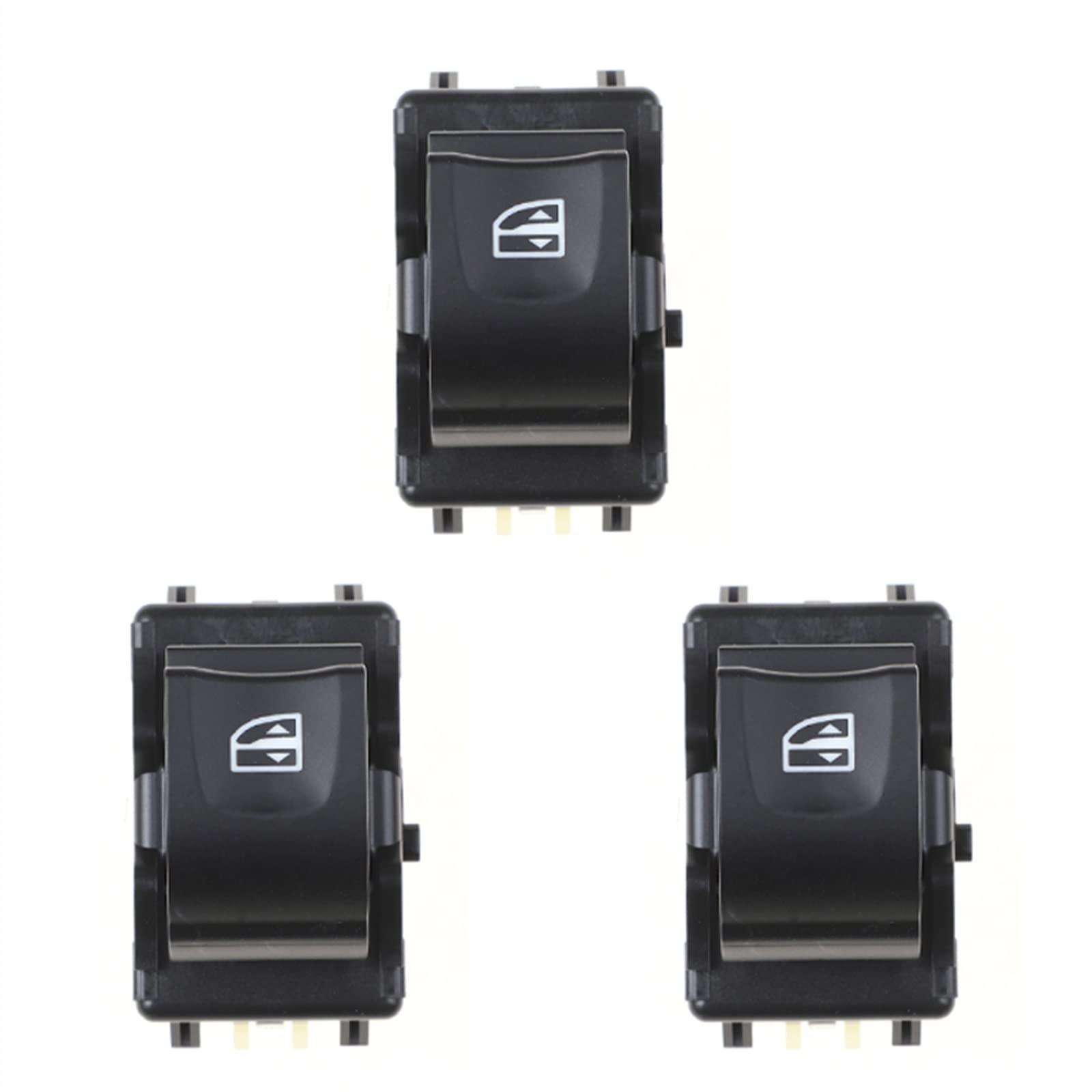 elektrischer Fensterheberschalter Für Mercedes für Benz Citan 2012-2014 254218614R Beifahrerseite Power Elektrische Fensterheber Control für Schalter Taste Autofensterschalter(3pcs) von Generisch