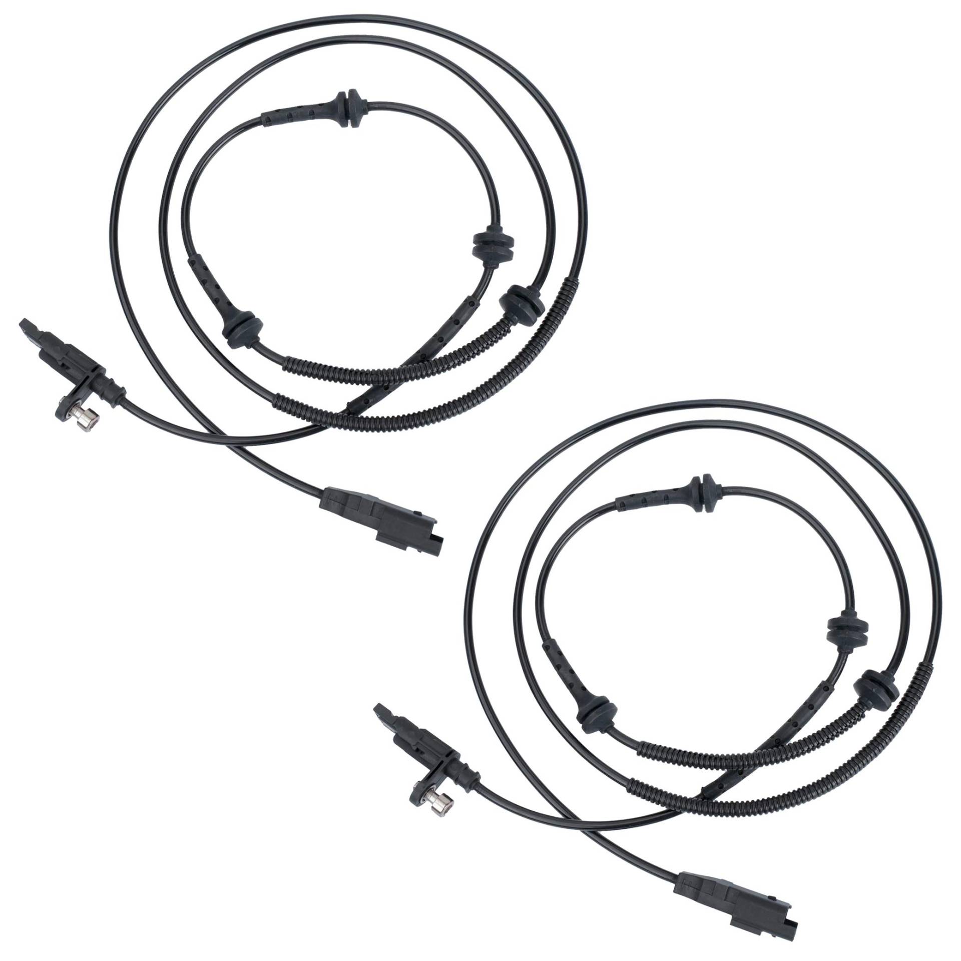 ABS Sensor Drehzahlfühler Drehzahlsensor hinten links + rechts 407 Citroen C6 von Genrics