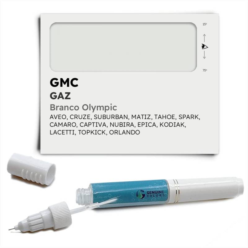 Genuine Colors Lackstift BRANCO OLYMPIC GAZ Kompatibel/Ersatz für GMC Weiß von Genuine Colors