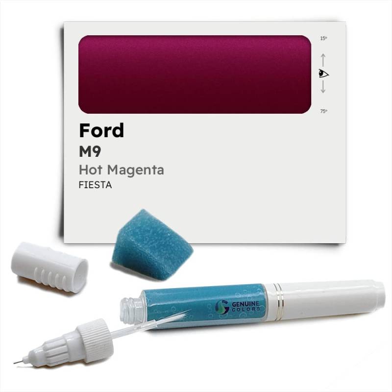 Genuine Colors Lackstift HOT MAGENTA M9 Kompatibel/Ersatz für Ford Rot von Genuine Colors