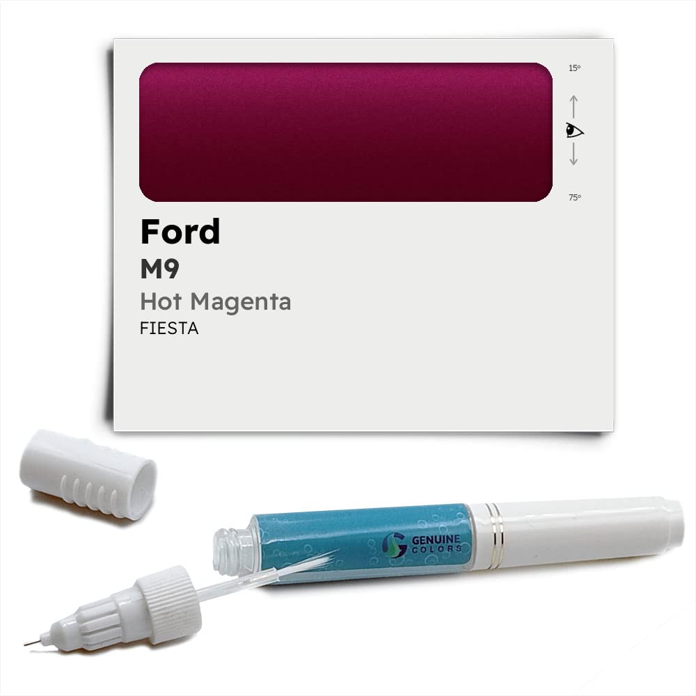 Genuine Colors Lackstift HOT MAGENTA M9 Kompatibel/Ersatz für Ford Rot von Genuine Colors