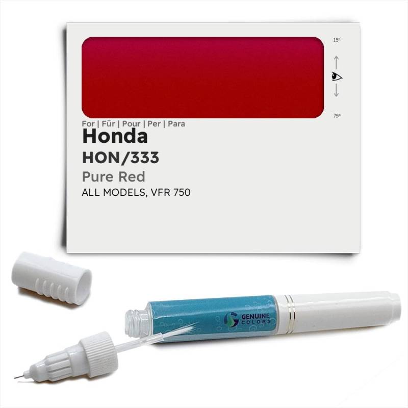 Genuine Colors Lackstift Pure RED HON 333 für Honda Rot VFR 750 von Genuine Colors