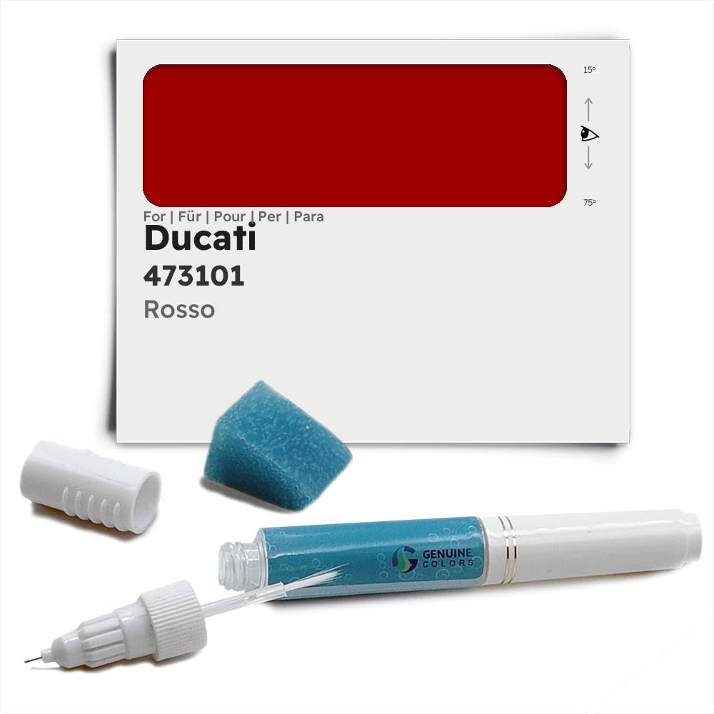 Genuine Colors Lackstift Rosso 473101 für Ducati Rot von Genuine Colors