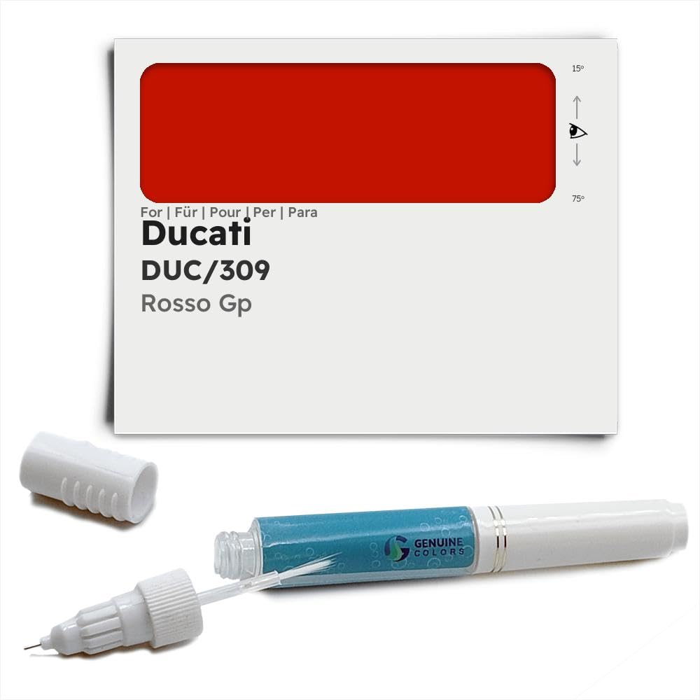 Genuine Colors Lackstift Rosso GP DUC 309 für Ducati Rot von Genuine Colors