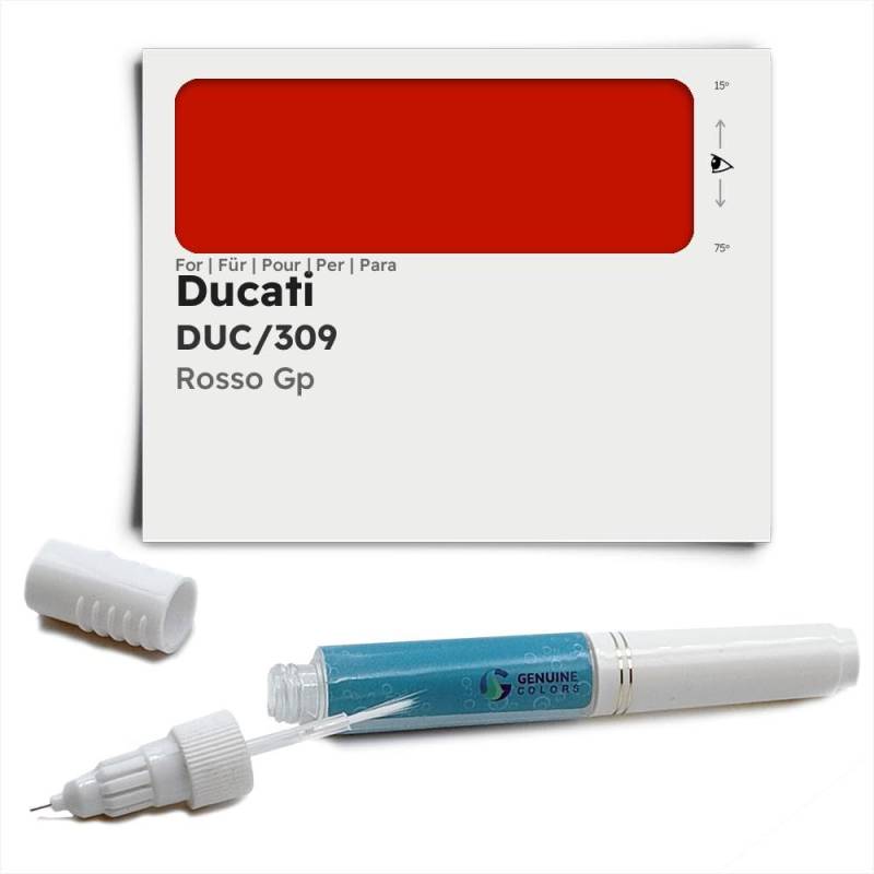 Genuine Colors Lackstift Rosso GP DUC 309 für Ducati Rot von Genuine Colors