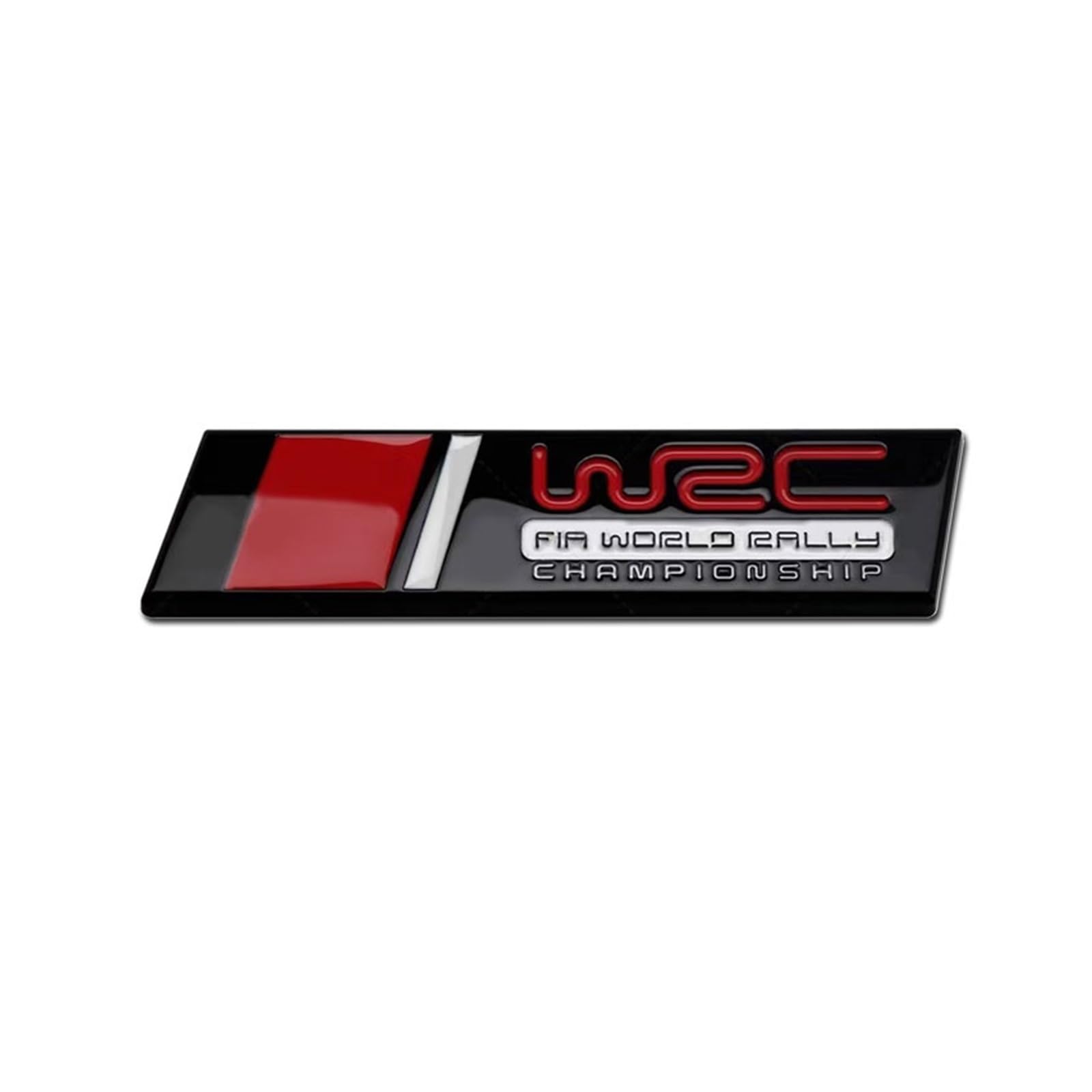 yzw6688 WRC-Emblem, Metall-Karosserieaufkleber, Rallye-Autos, Kühlergrill-Abzeichen, kompatibel mit Golf Polo/Yaris (Color : 1) von GerRit