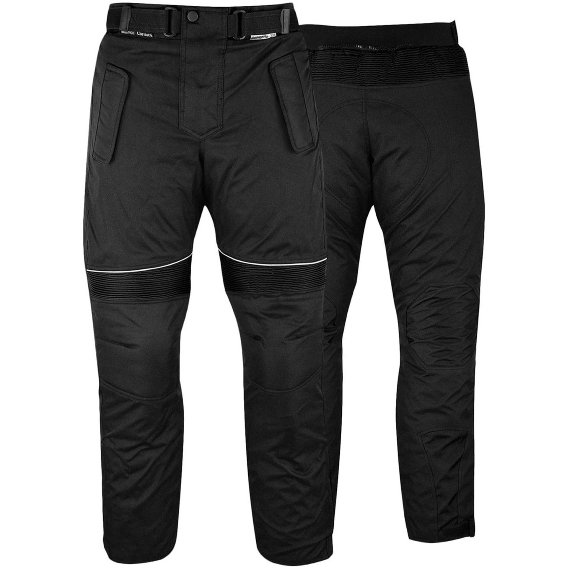 GermanWear® Motorradhose Cordura Textilhose, Schwarz, Größe:54 von German Wear