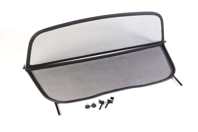 GermanTuningParts Windschott für Audi A4 B6 B7 Cabriolet 2002-2009 - Klappbar - mit Schnellverschluss – Schwarz | Windabweiser | Windblocker | Wind Deflector von GermanTuningParts