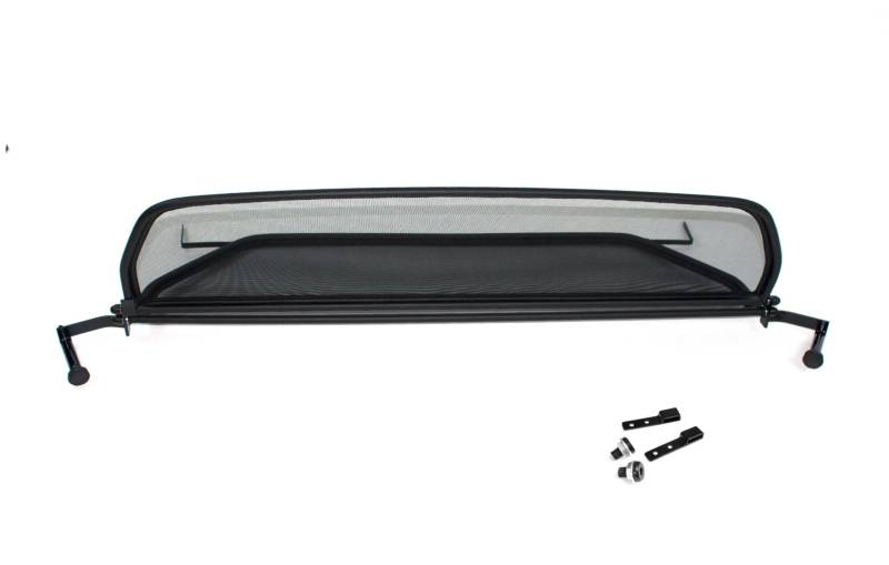 GermanTuningParts Windschott für Jaguar XK8 (1996-2005) - Klappbar - mit Schnellverschluss - Schwarz | Windabweiser | Windblocker | Wind deflector von GermanTuningParts