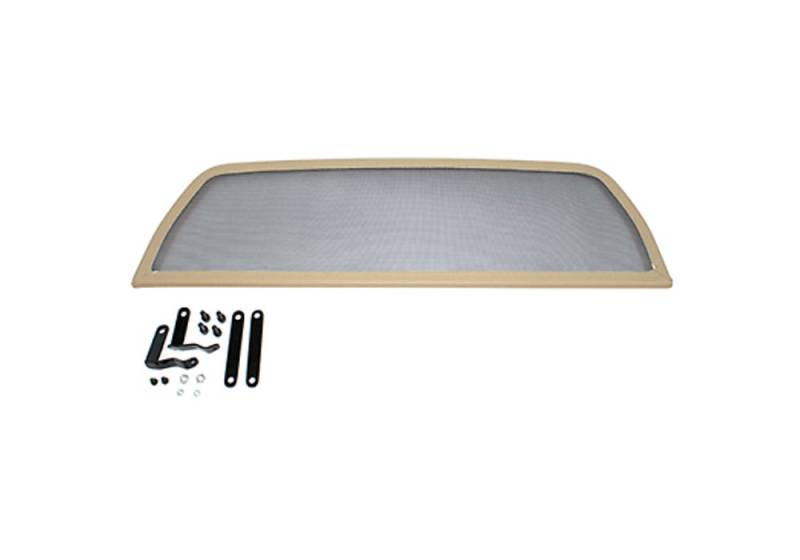 GermanTuningParts Windschott für MG MGF MGTF (1996-2012) - Klappbar - Beige | Windabweiser | Windblocker | Wind deflector von GermanTuningParts