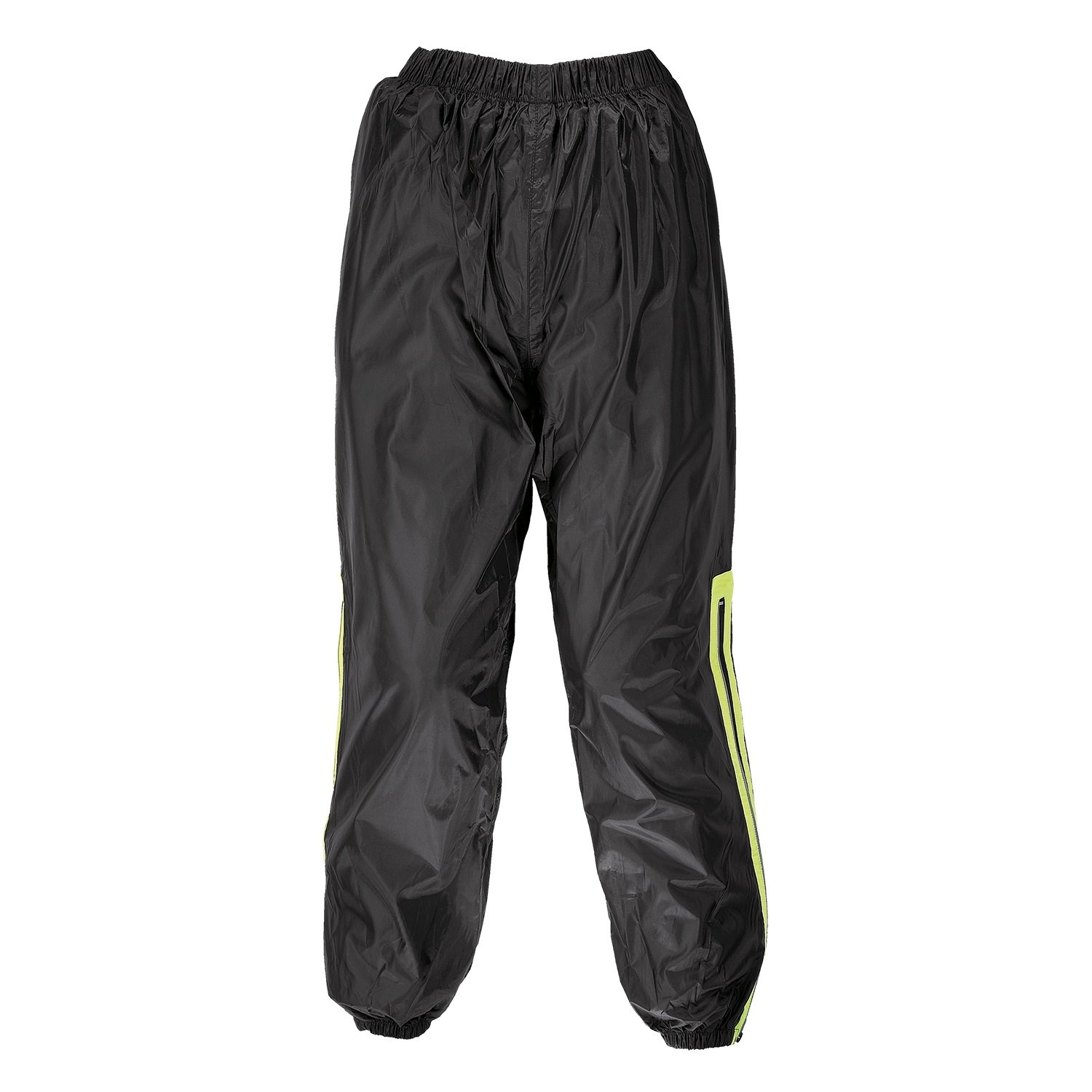 GERMAS 934.05-50-M Motorrad Regenhose DOUGLAS, Schwarz/Fluogelb, Gr. M von Germas