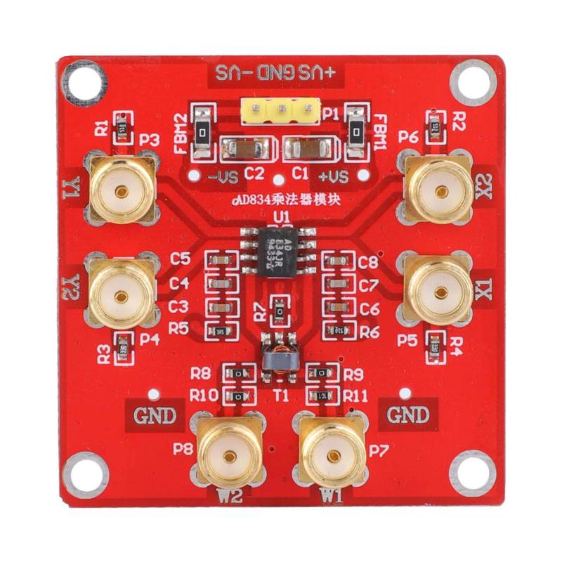 Germerse Verstärkungsmultiplikator, Hochgeschwindigkeits-AD834-Multiplikator, Differential-/Single-Ended-Verzerrung für Adapteranschluss-Multiplikator, Industriebedarf, Outdoor-Motherboard von Germerse