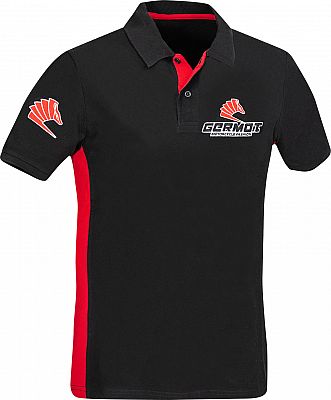 Germot 49053041, Polo Shirt - Schwarz/Rot/Weiß - M von Germot