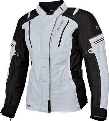 Germot Aria, Textiljacke wasserdicht Damen - Hellgrau/Schwarz - 38 von Germot