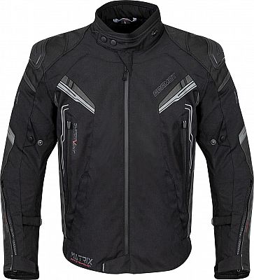 Germot Matrix, Textiljacke wasserdicht - Schwarz/Grau/Hellgrau - XXL von Germot