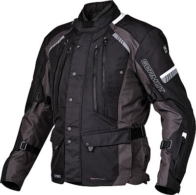 Germot Sydney, Textiljacke wasserdicht - Schwarz/Dunkelgrau - 3XL von Germot