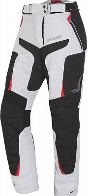 Germot X-Air Evo Pro, Textilhose wasserdicht - Hellgrau/Schwarz/Rot - Kurz 3XL von Germot