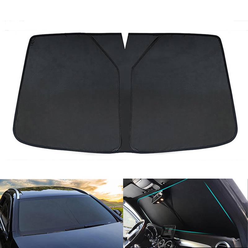 GeRRiT Fit for Subaru Impreza Hatchback 2018-2022, Car windscreen Sun Shade, Black Car Sun Shades windscreen, Foldable Car Front Window Sun Shade von Gerrit