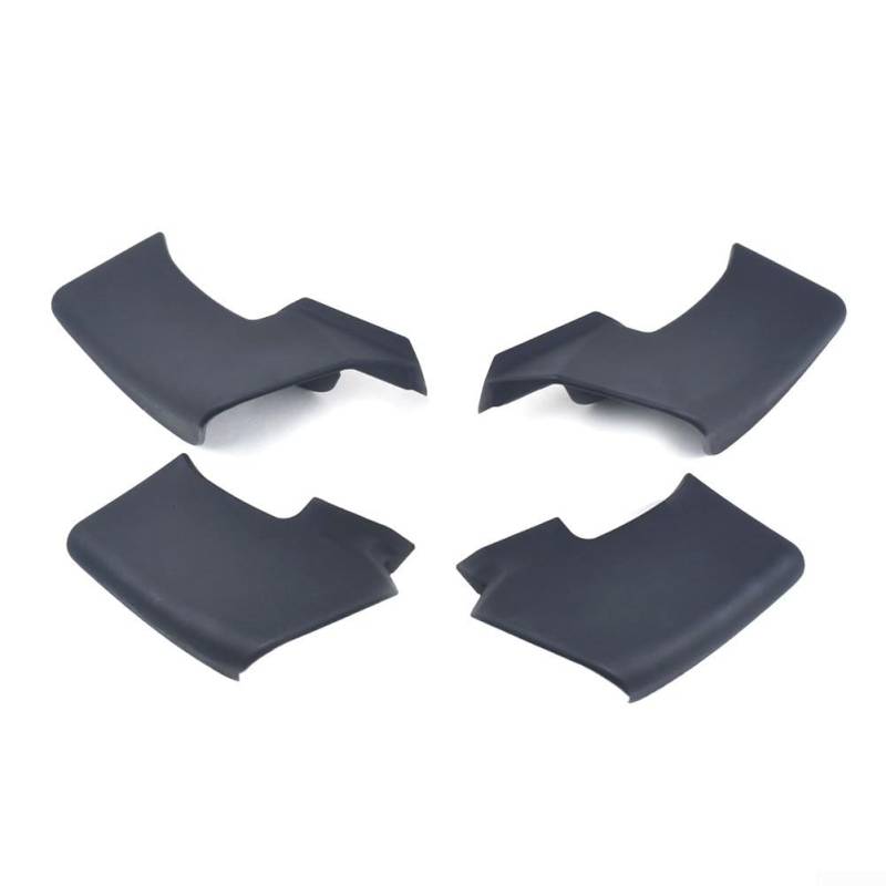 Getdoublerich 4 Stück Feste Flügelspoiler Deflektor für Ducati Streetfighter V4/S/SP V2/S schwarze Spoiler Fixed Winglets verbessern das Aussehen Ihres Motorrads, 708E15T78032504N20TM von Getdoublerich