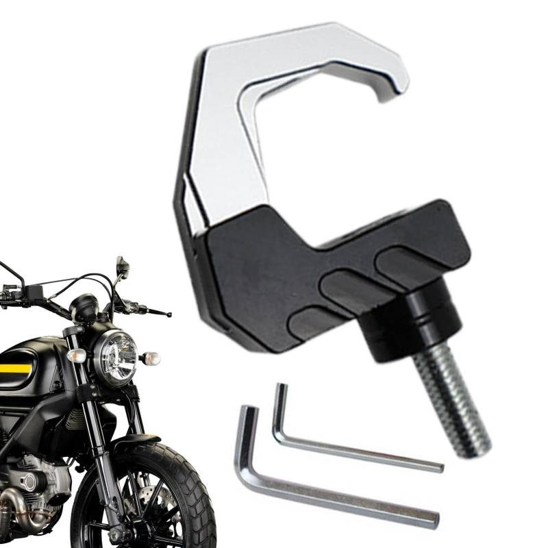 Geteawily Gepäckaufhänger für Motorräder, Motorrad-Lenkerhaken - Roller-Lenkertaschen-Aufhänger,Robuste Motorradhaken, Gepäckaufhänger für Geldbörse, Taschen, Headsets von Geteawily