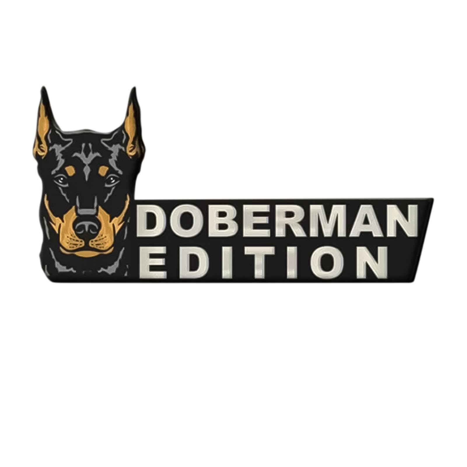 Geteawily Hund Auto Aufkleber Lustig | 3D Hunde Abzeichen | Stilvolle Auto Embleme und Abzeichen Acryl Lustig Automotive Auto Abzeichen Abzeichen Aufkleber für Auto, Hundeliebhaber, Motorrad, von Geteawily