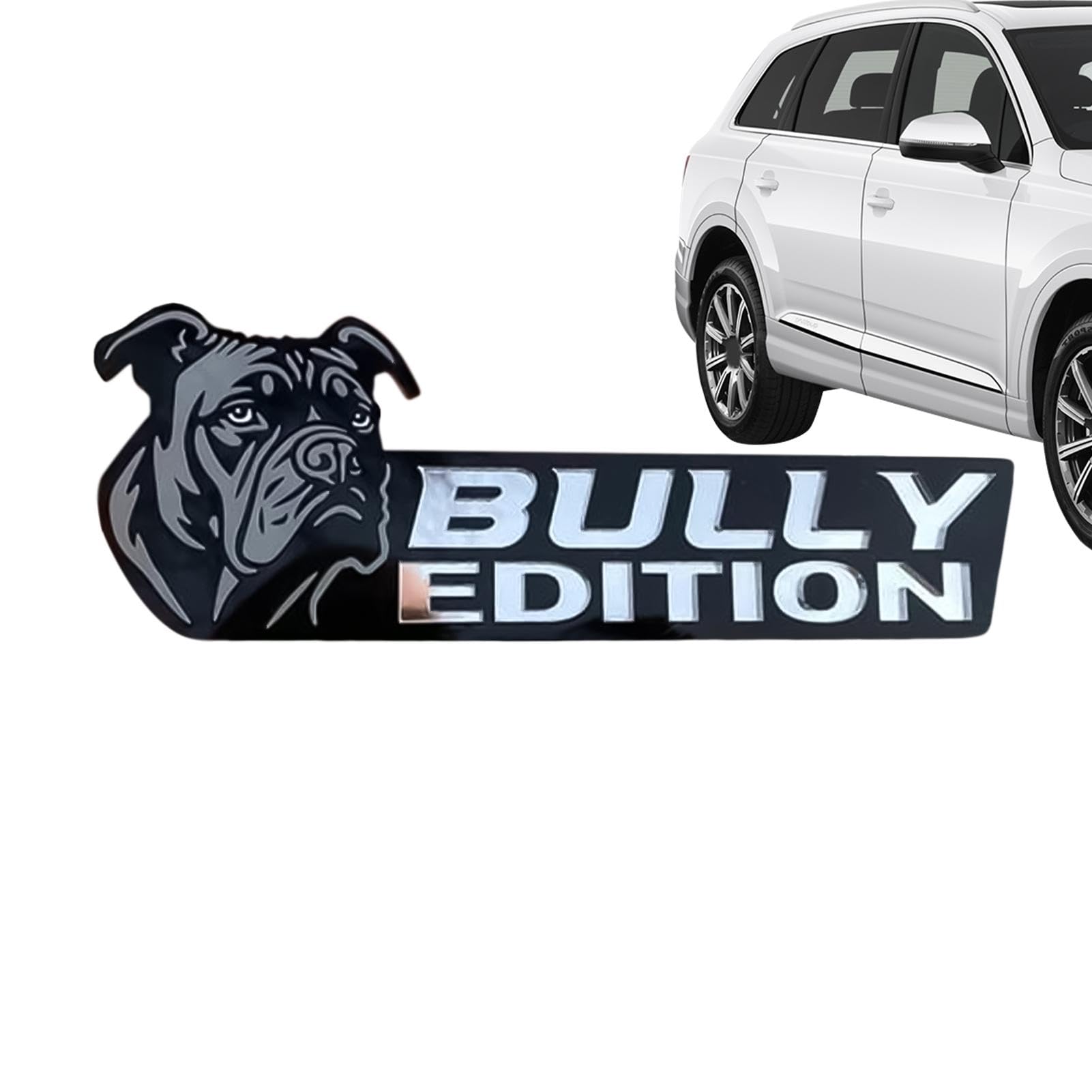 Geteawily Hund Auto Aufkleber - Lustiges Auto Abzeichen - Acryl Abzeichen Aufkleber für Auto Auto Decals Stoßstange Aufkleber Lustiges Automotive Car Badge für Außendekoration Automotive von Geteawily