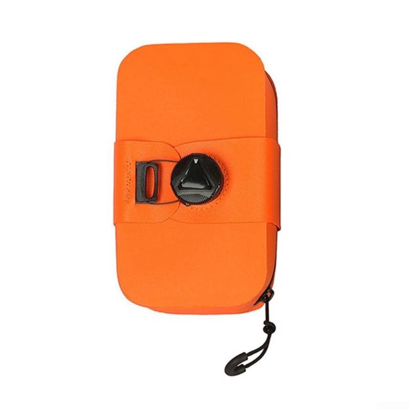 Gettimore Fahrradsatteltasche aus leichtem und wasserdichtem Design und Drehverschluss (Orange) von Gettimore