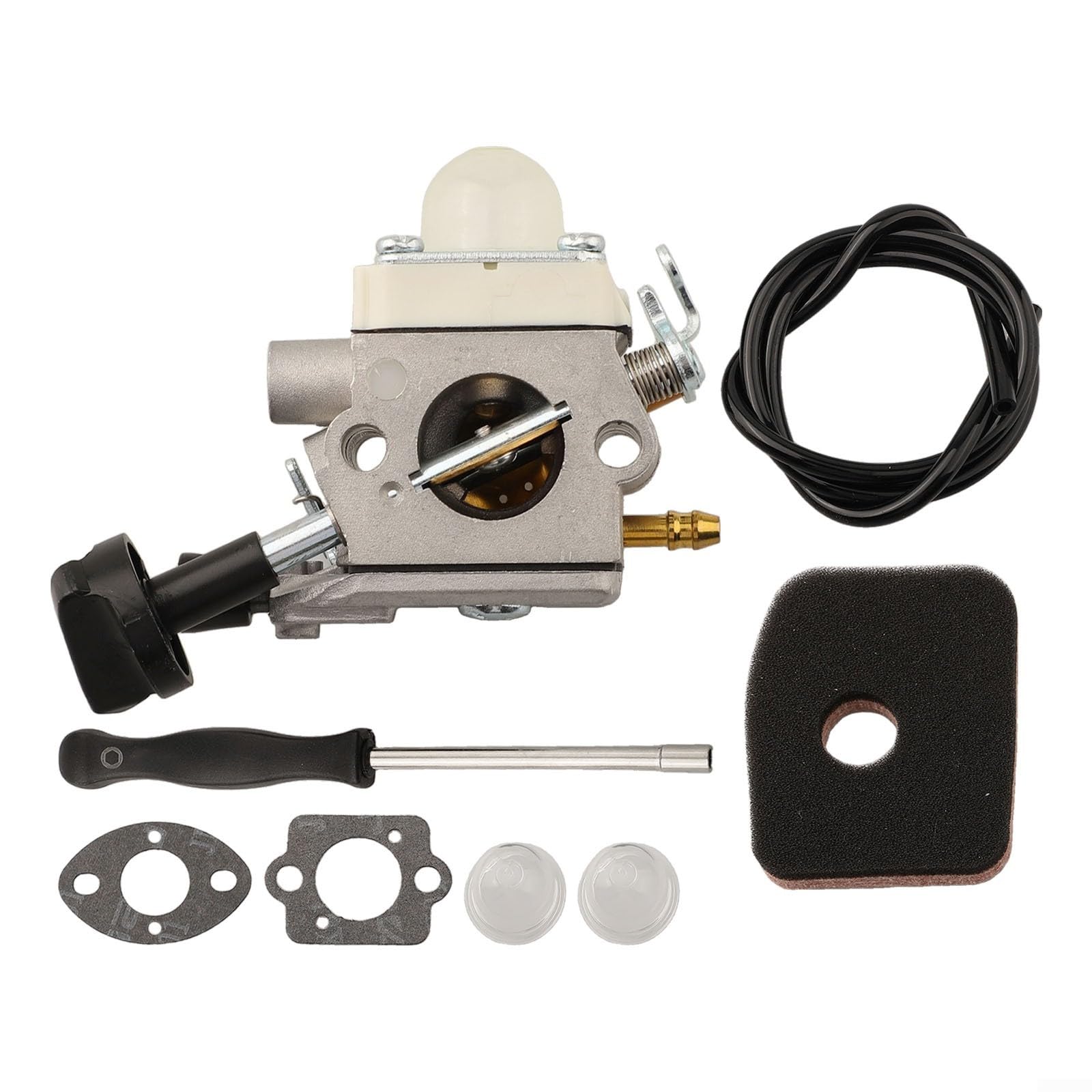 Motorwartungsvergaser-Set, kompatibel mit BG56 und BG56C-Modellen, inklusive Luftfilter und Dichtungen zur Optimierung der Leistung von Gettimore