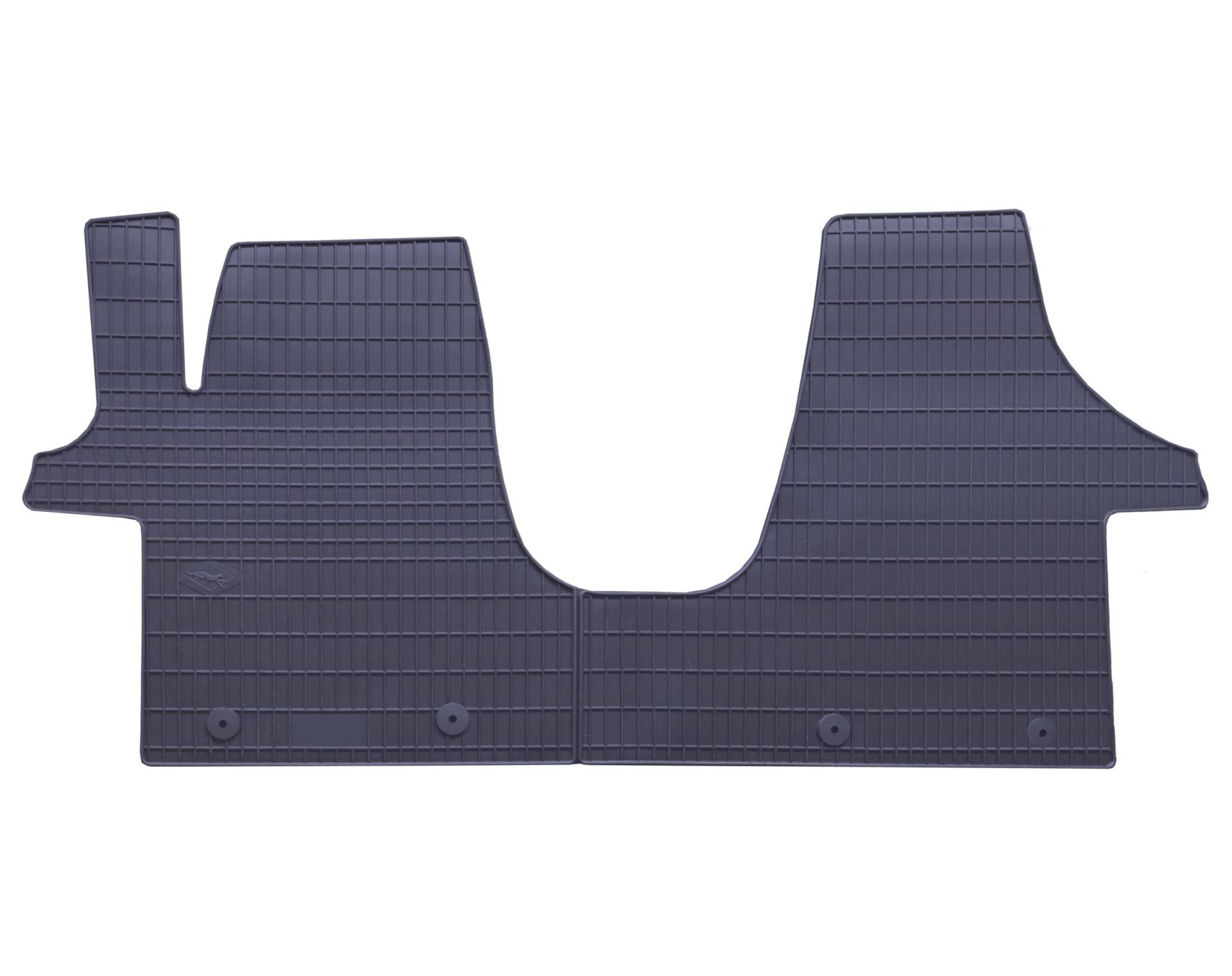 GEYER & HOSAJA Gummifußmatten 809/1C kompatibel mit Volkswagen Transporter T5 (2003-2015) und Volkswagen Transporter T6 (2015-2024) von Geyer Hosaja