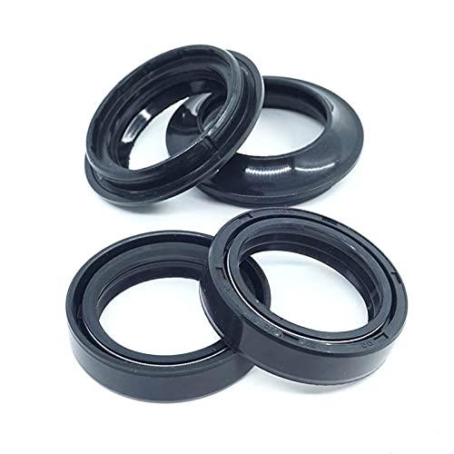 For Honda CRF250L 2012-2019 XR400R 1996-2003 Vordere Gabel Öldichtungen Staubwischer Kit CRF 250 L xR 400 R Stoßdämpferdichtung. (Color : Oil Dust Seals) von Gfsdjalkj