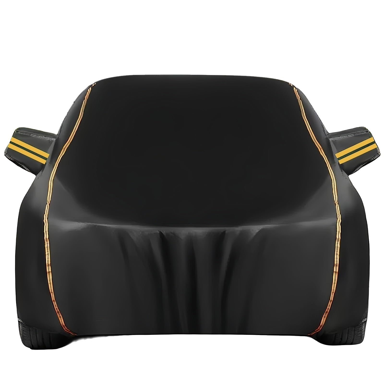 Autoplane Outdoor für Seat Leon ST Cupra|Outdoor-Indoor-autoabdeckung schneesichere Vollgarage WinddichteKratzfeste Schutzhülle abdeckplane Auto Winter wasserdichte Autogarage Abdeckung(Black) von GgJjCv