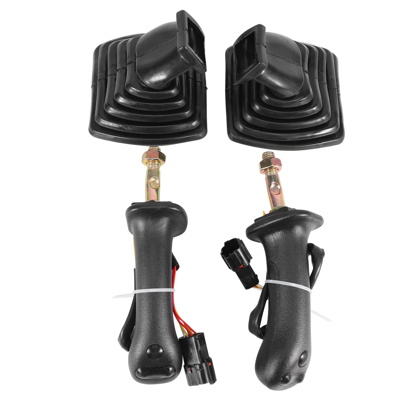 Ggnaxivs 2 StüCk L+R 3 Tasten Bagger Joystick Assy Schalthebel mit Schutz für Doosan DX150 215 225 300 370-9C von Ggnaxivs