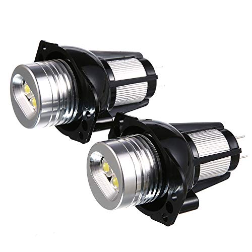 Ggnaxivs 2 x LED Angel Eye Halo Ring Marker Glühbirne 20W für E90 E91 von Ggnaxivs