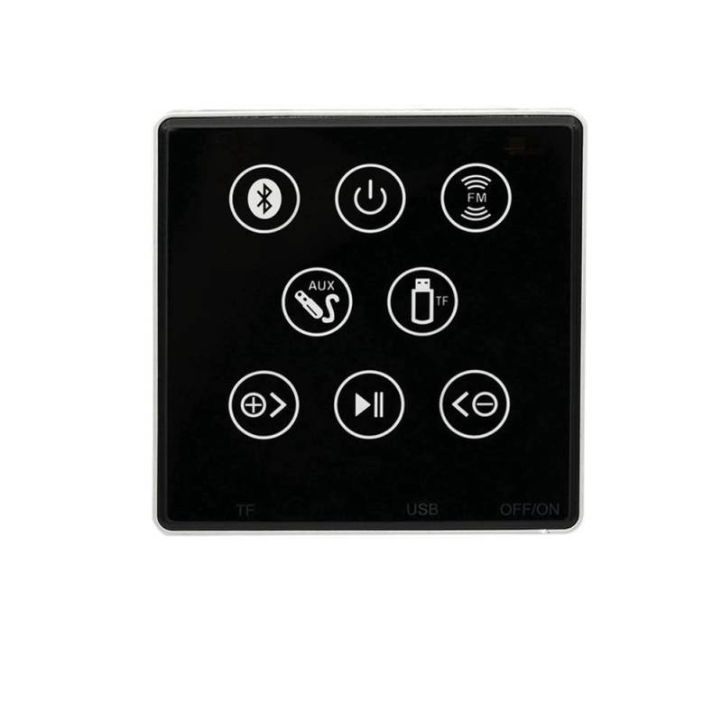 Ggnaxivs 86F Unteres Bedienfeld mit Integrierter Bluetooth-Wiedergabe, Heim-Hintergrundmusik-Hostsystem-Controller von Ggnaxivs