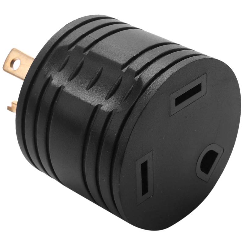 Ggnaxivs RV Generator Adapter 3 Polig 30A Stecker auf 30A Buchse RV Netz Stecker 125V RV Stecker für AnhäNger L5-30P von Ggnaxivs