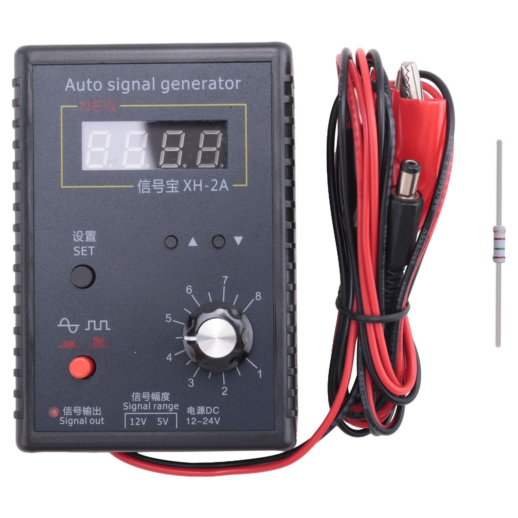 Ggnaxivs XH-2 Sensorsimulationsbox Automobil-Signalgenerator Kunststoff-Analogsignal-Stoppuhr von Ggnaxivs