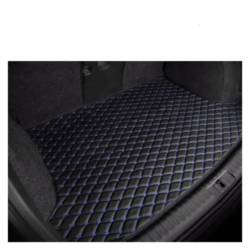 Auto Kofferraummatte Für Panamera 2010 2011 2012 2013 2014 2015 2016 Cargo-Liner Teppich Innen Zubehör Abdeckung Kofferraum Matte Auto Kofferraumwanne(BIACK Blue SIGIE) von Ggwqfuh