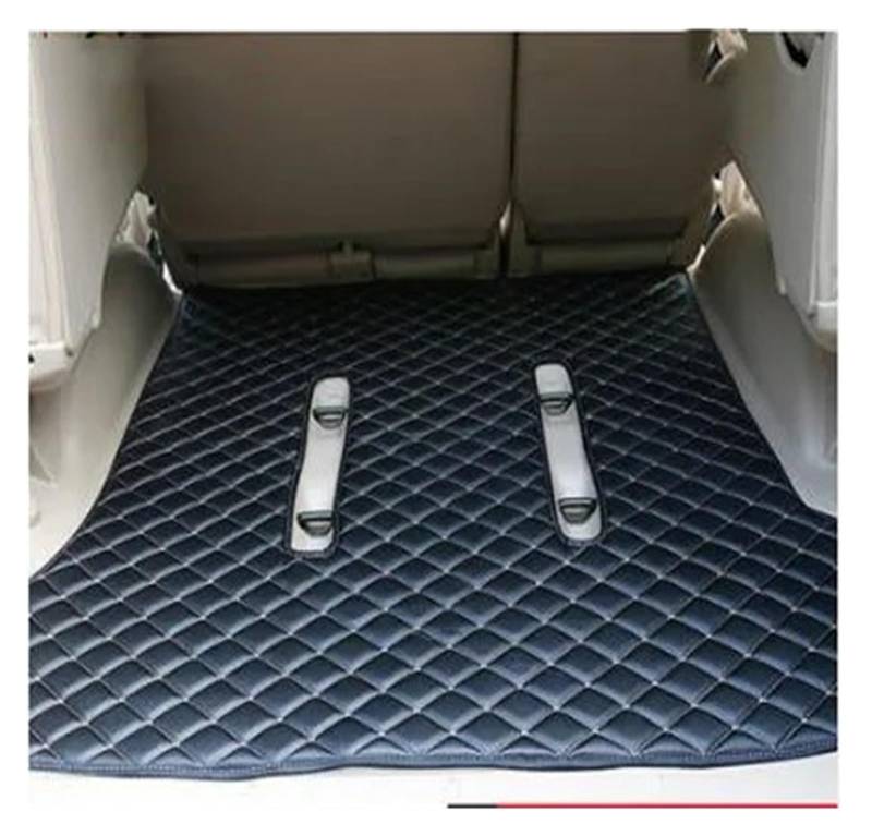 Auto Kofferraummatte Für Toyota Für Land Für Cruiser Für Prado 120 FJ120 2003 2004 2005 2006 2007 2008 2009 Zubehör Beste Auto Hinten Stamm Boden Matte Teppiche Auto Kofferraumwanne(Black with Holes) von Ggwqfuh