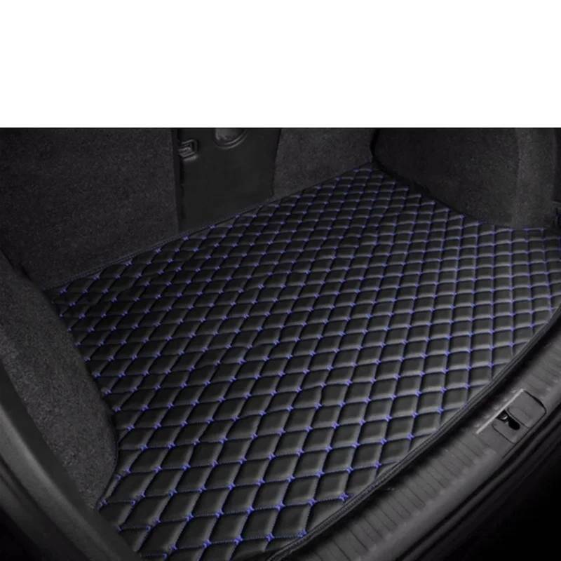 Auto Kofferraummatte Für VW Für Sharan Für Sieben Sitze 2012-2019 Cargo-Liner Teppich Innen Zubehör Abdeckung Kofferraum Matte Auto Kofferraumwanne(Trunk mat-13) von Ggwqfuh