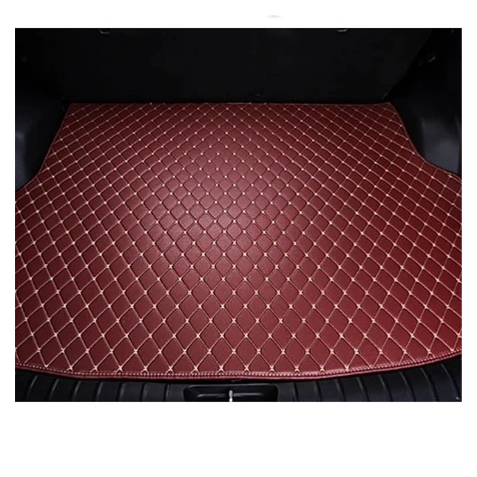 Auto Kofferraummatte Für X5 E70 Fünf Sitze 2008 2009 2010 2011 2012 2013 Cargo-Liner Teppich Innen Zubehör Abdeckung Kofferraum Matte Auto Kofferraumwanne(Wine red) von Ggwqfuh