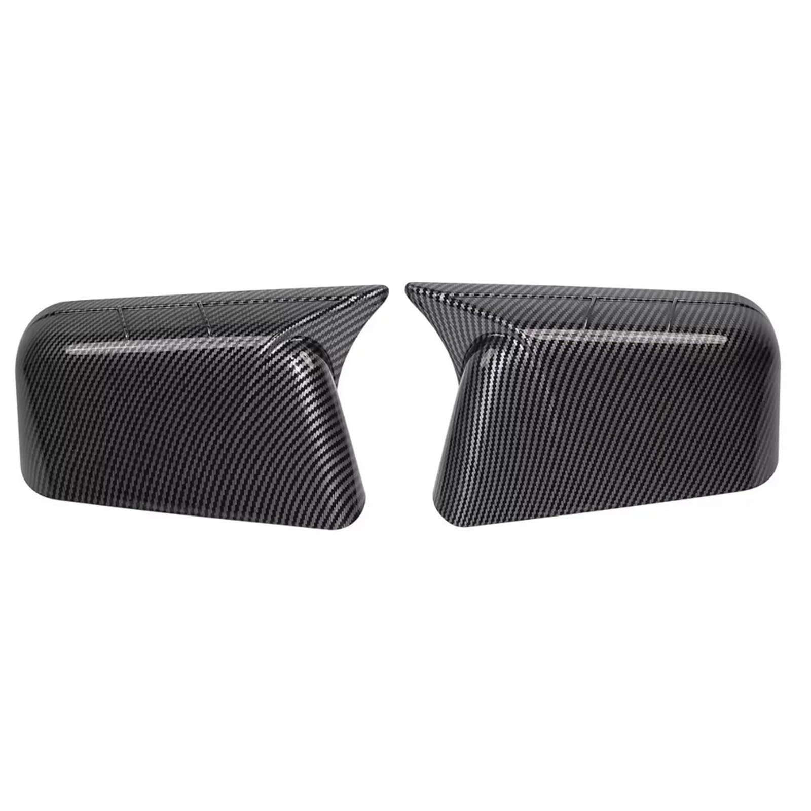 Auto Spiegelkappen Für Ford Für Rand 2007-2011 Auto Rück Seite Spiegel Abdeckung Flügel Kappe Außentür Gehäuse Shell Trim Außenspiegelkappe(Carbon Look) von Ggwqfuh