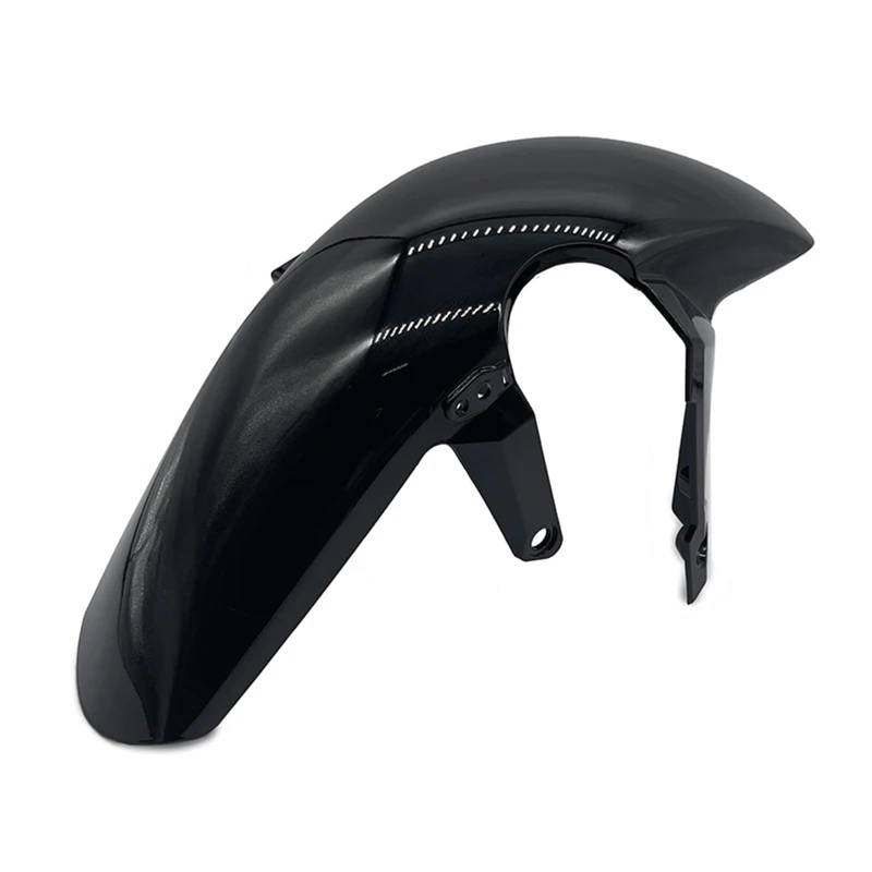 Motorrad Schutzblech Für CB650R Für CBR650R 2019-2021 Motorrad Zubehör Vorderrad Abdeckung Hugger Fender Kotflügel Splash Schutz Motorrad Fender(Glossy Black) von Ggwqfuh