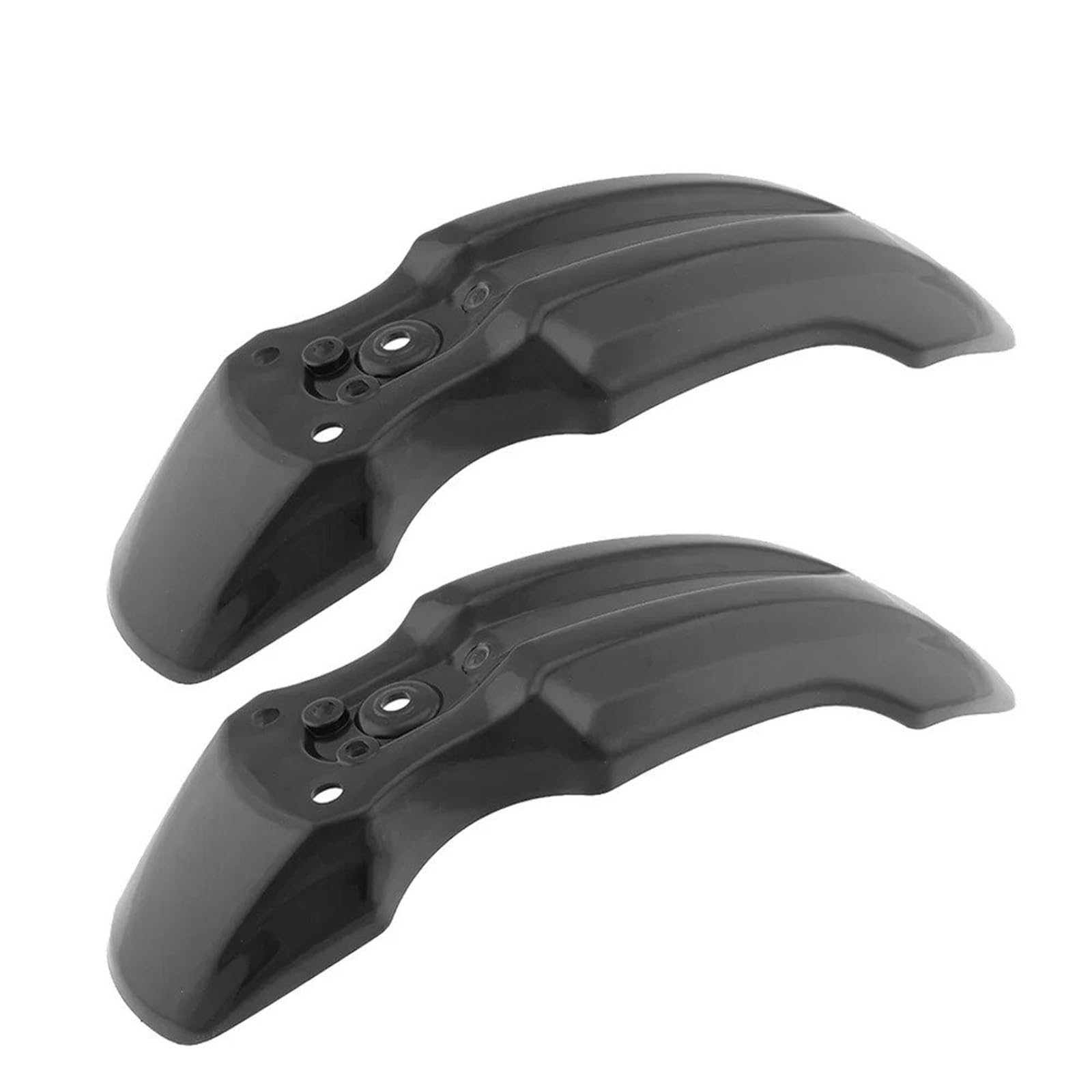 Motorrad Schutzblech Für CRF50 Motorrad Vorne Kotflügel Kunststoff Vorderrad Motorrad Fender(2PCS Black) von Ggwqfuh