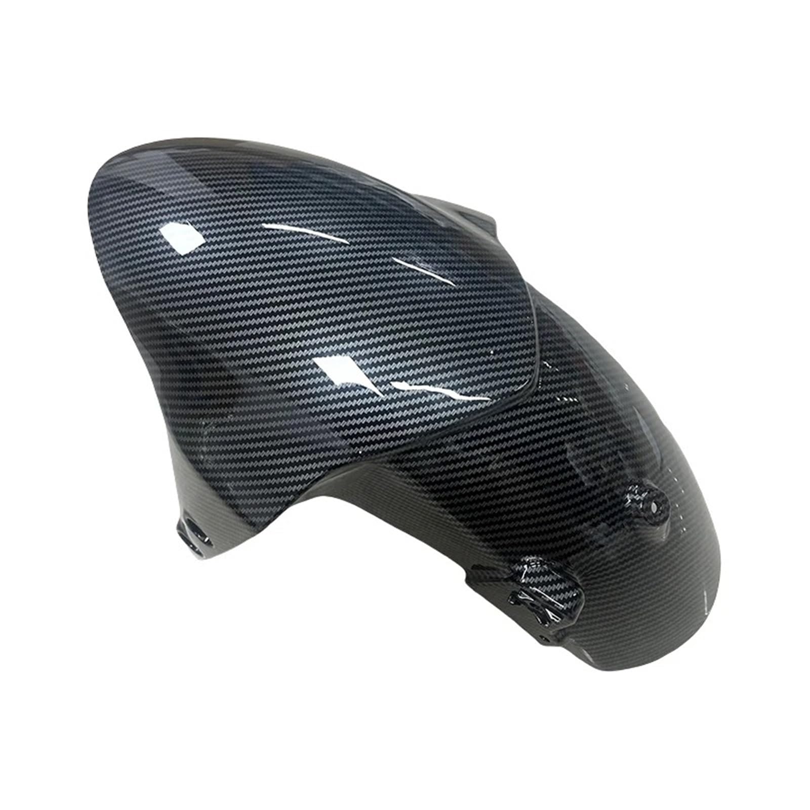 Motorrad Schutzblech Für FZ-09 2021-2024 Für MT-09 2021-2024 Motorrad Vorderreifen Kotflügel Rad Spritzschutz Kotflügel Zubehör Motorrad Fender(ABS Carbon Black) von Ggwqfuh