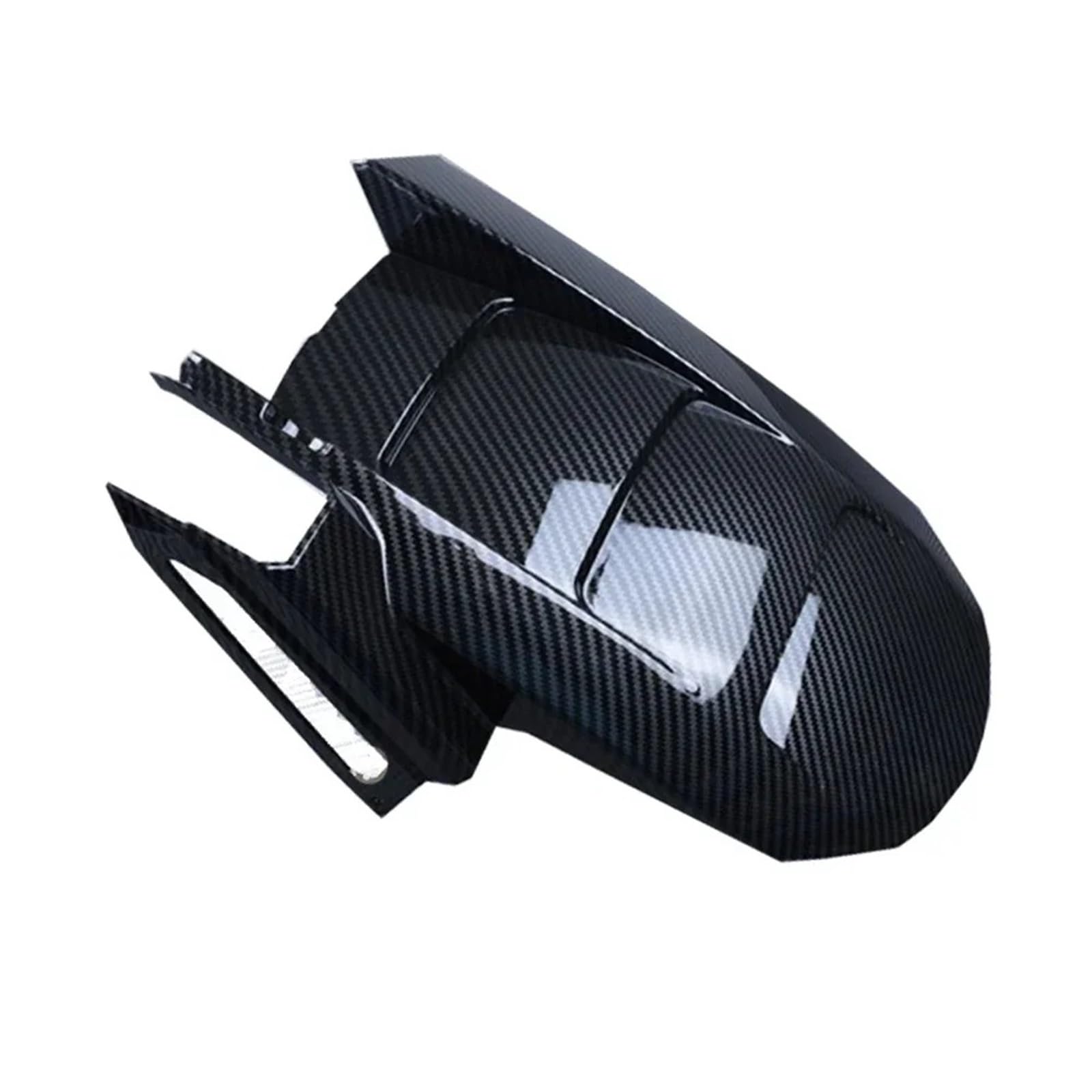 Motorrad Schutzblech Für Kawasaki Für Ninja Für ZX-6R 600 636 2003-2004 Kotflügel Hinten Kotflügel Spritzschutz Hugger Carbon ABS Motorrad Fender(Carbon Fiber Look) von Ggwqfuh