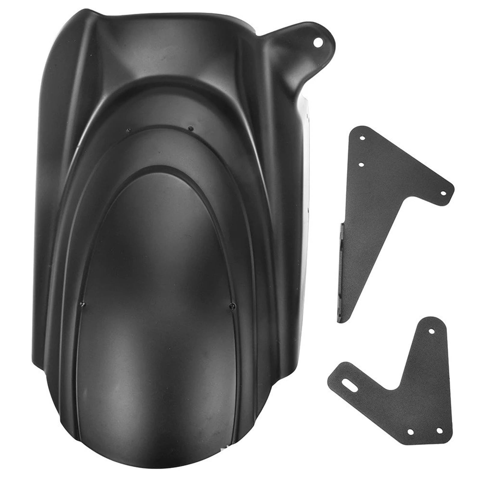 Motorrad Schutzblech Für Kawasaki Für Versys 650 Für KLE650 2014-2020 Motorräder Teile Schwarz Kotflügel Motorrad Hinterrad Kotflügel Motorrad Fender(BlackA) von Ggwqfuh