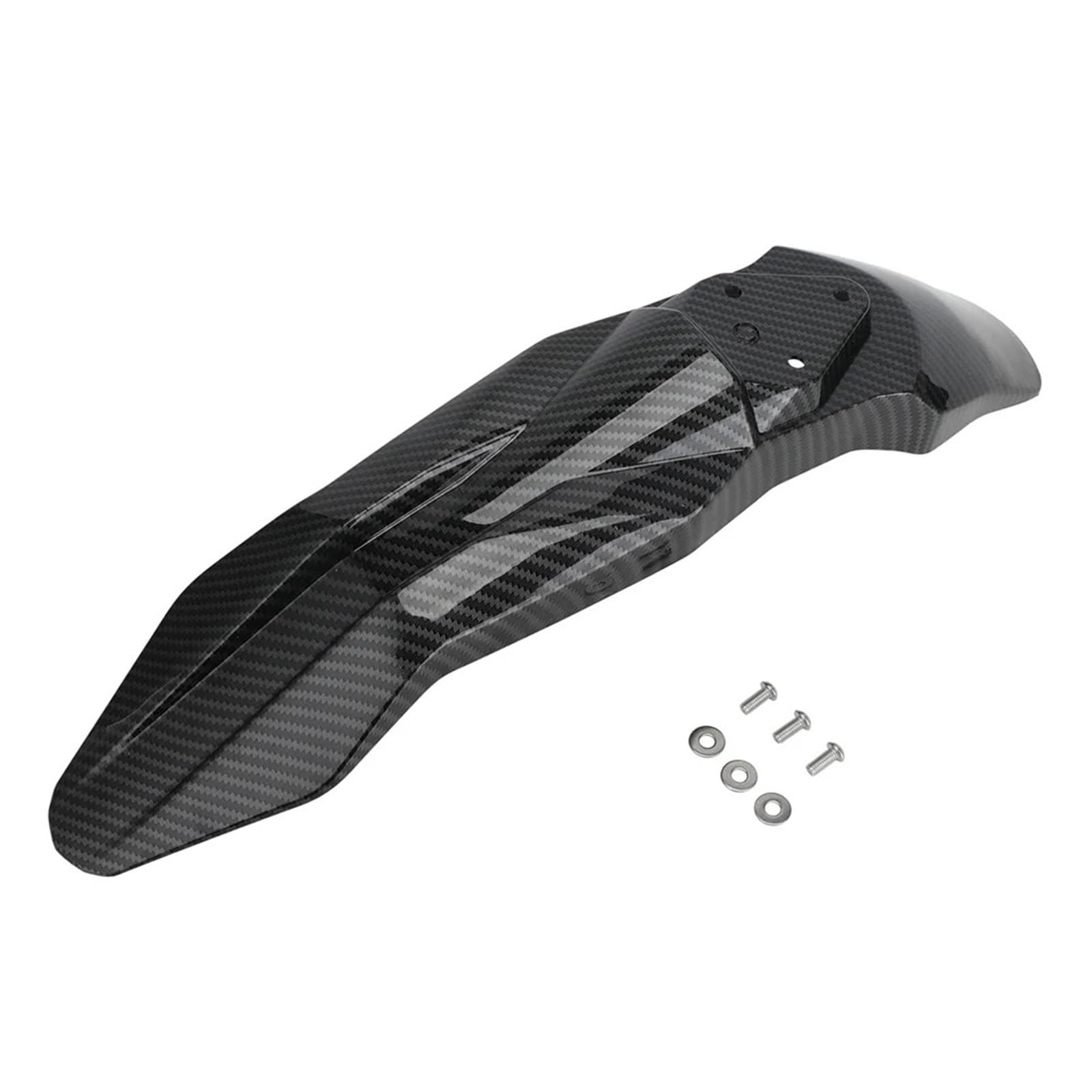 Motorrad Schutzblech Für Talaria Für Sting Für X3 Für MX3 Für MX4 Motorcycle Zubehör Kotflügel Vorne Motocross Kotflügel Kunststoff Teile Motorrad Fender(Carbon Fiber Pattern) von Ggwqfuh