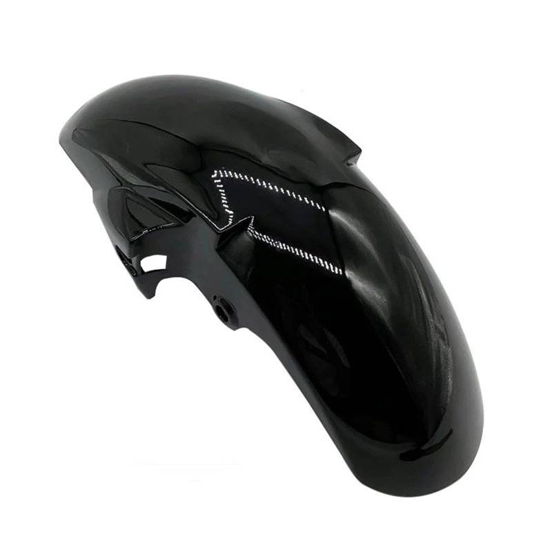 Motorrad Schutzblech Für YZF-R6 2003-2004 Motorrad ABS Kunststoff Zubehör Vorderrad Kotflügel Kotflügel Motorrad Fender(Gloss Black) von Ggwqfuh