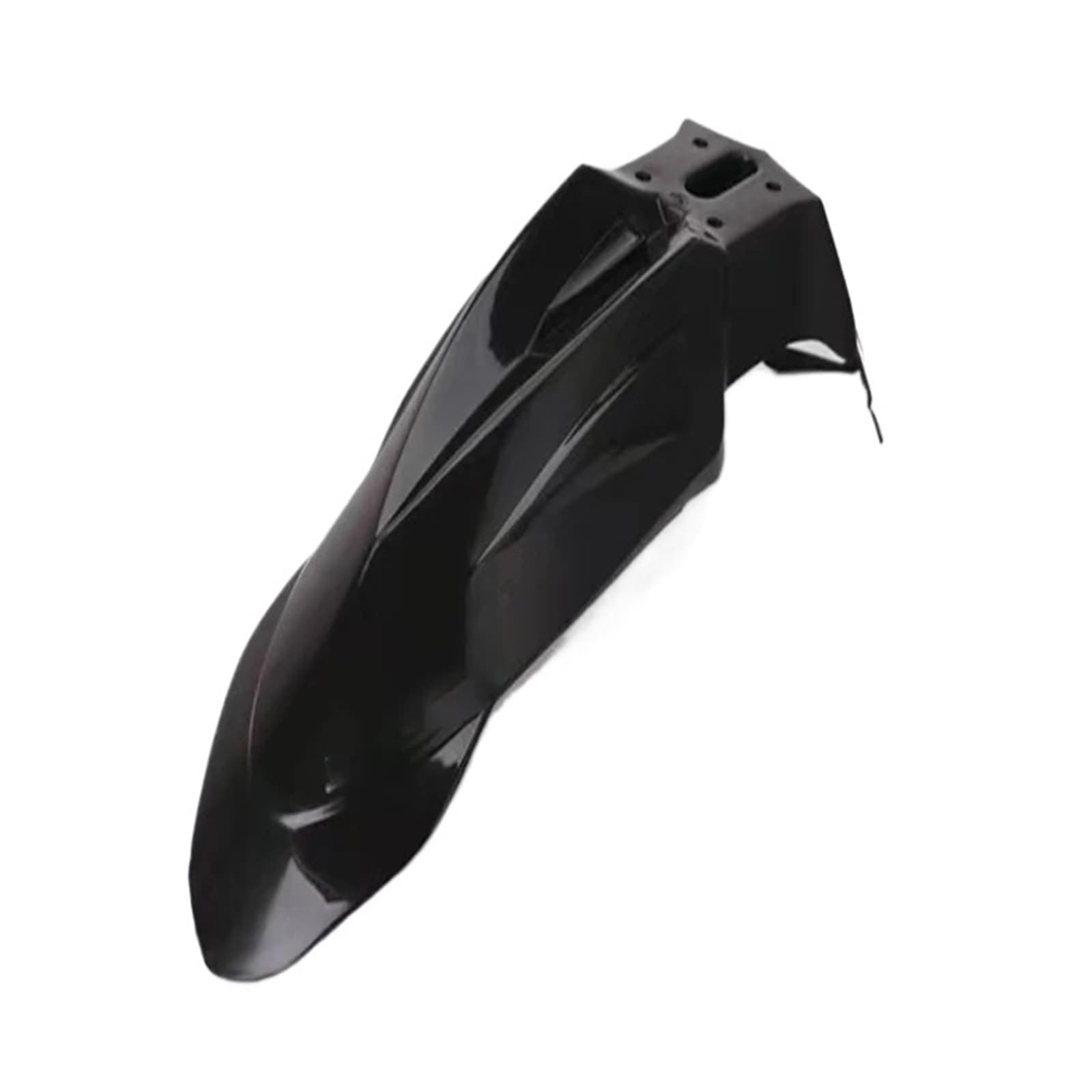 Motorrad Schutzblech Universelle Motorrad-Geländewagen-Modifikation Vorne Kotflügel Wasserplatte Kunststoff Geeignet Motorrad Fender(Black) von Ggwqfuh